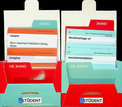 Cards English Words. Gerund 1 & Gerund 2 (210 Cards) / Картки англійський слів. Gerund 1 & Gerund 2 (210 карток) / Author not specified 9786178456054-3