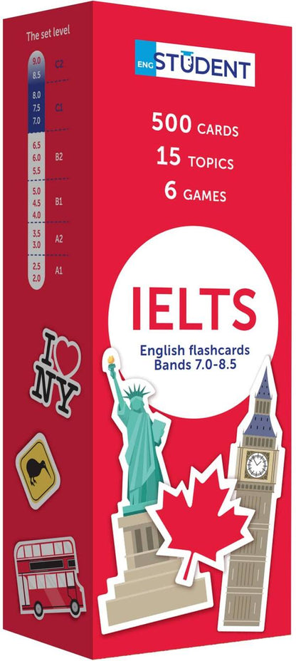 Cards for learning English words. IELTS. English to English / Картки для вивчення англійських слів. IELTS. English to english  978-617-7702-34-3-1