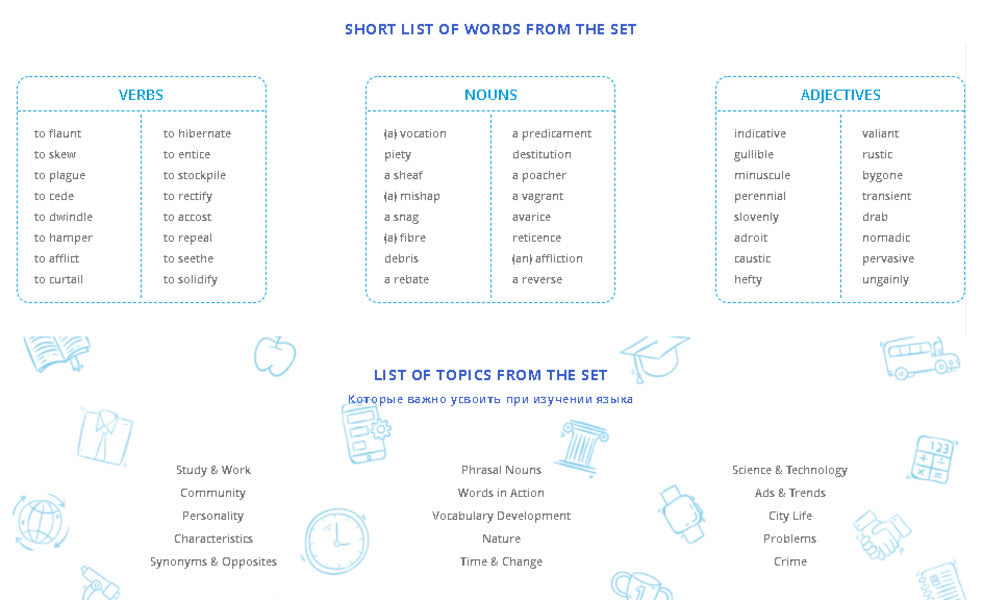 Cards for learning English words. IELTS. English to English / Картки для вивчення англійських слів. IELTS. English to english  978-617-7702-34-3-5