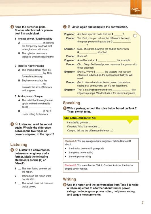 Career Paths. Agricultural Engineering. Student's Book (with Digibooks Application) / Career Paths. Agricultural Engineering. Student's Book (with Digibooks Application) Вирджиния Эванс, Дженни Дули, Карлос Розенкранс 978-1-4715-6237-2-2