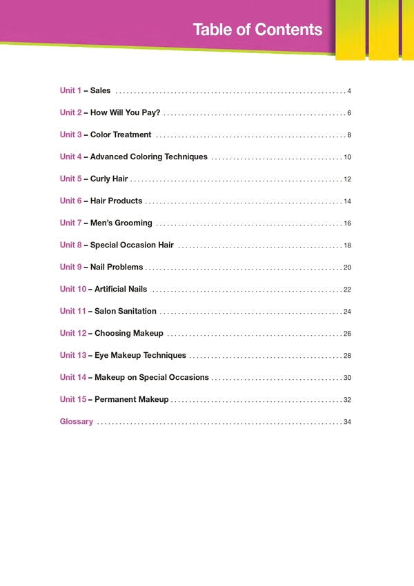 Career Paths. Beauty Salon. Student's Book (with Digibooks App) / Career Paths. Beauty Salon. Student's Book (with Digibooks App) Дженни Дули, Вирджиния Эванс 9780857778499-6