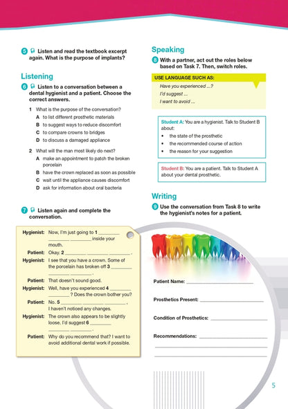 Career Paths. Dental Hygienist. Student's Book (with Digibooks Application) / Career Paths. Dental Hygienist. Student's Book (with Digibooks Application) Вирджиния Эванс, Дженни Дули 9781471562556-4