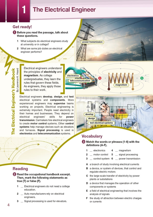 Career Paths. Electrical Engineering. Student's Book (with Digibooks App) / Career Paths. Electrical Engineering. Student's Book (with Digibooks App) Дениз Полсен, Дженни Дули 9781471568688-5