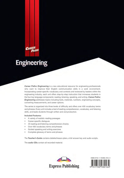 Career Paths. Engineering. Student's Book (with Digibooks App) / Career Paths. Engineering. Student's Book (with Digibooks App) Чарльз Ллойд, Джеймс А. Фрейзер 9781780980164-2