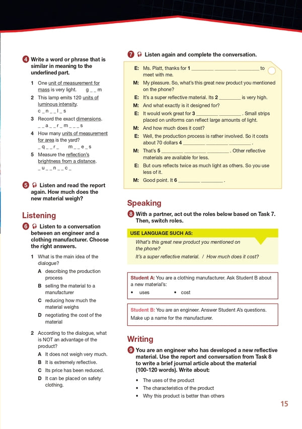 Career Paths. Engineering. Student's Book (with Digibooks App) / Career Paths. Engineering. Student's Book (with Digibooks App) Чарльз Ллойд, Джеймс А. Фрейзер 9781780980164-5