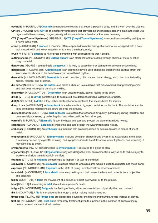 Career Paths. Industrial Safety. Student's Book (with Digibooks App) / Career Paths. Industrial Safety. Student's Book (with Digibooks App) Натан Мур, Дженни Дули 9781471587658-5