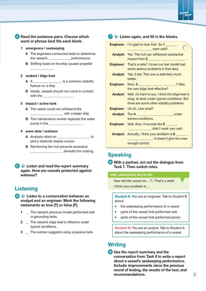 Career Paths. Marine Engineering. Student's Book (with Digibooks App) / Career Paths. Marine Engineering. Student's Book (with Digibooks App) Джон Макки, Дженни Дули 9781471568305-2