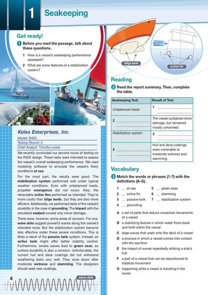 Career Paths. Marine Engineering. Student's Book (with Digibooks App) / Career Paths. Marine Engineering. Student's Book (with Digibooks App) Джон Макки, Дженни Дули 9781471568305-5