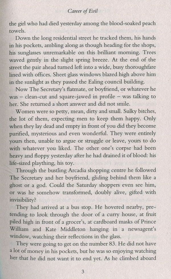 Career of Evil / Career of Evil Роберт Гэлбрейт 978-0-7515-6359-7-4