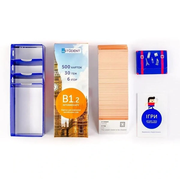 Cars Anglіyskiy Sliv - Srednei Ryven 1000 cards / Картки англійський слів - середній рівень 1000 карток  9781234567897-3