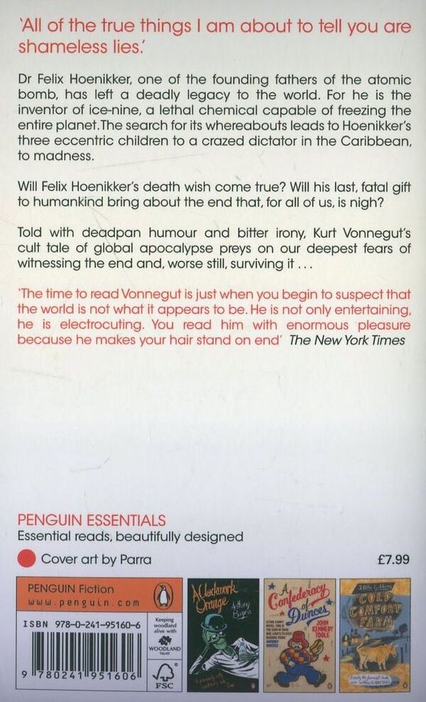 Cat's Cradle Kurt Vonnegut / Курт Воннегут 9780241951606-2