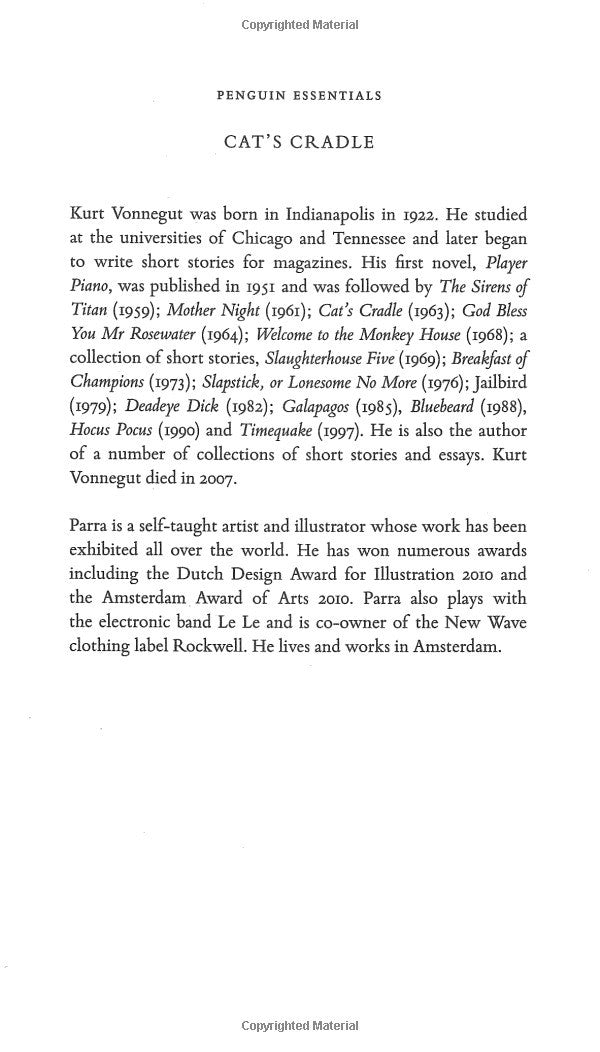 Cat's Cradle Kurt Vonnegut / Курт Воннегут 9780241951606-3