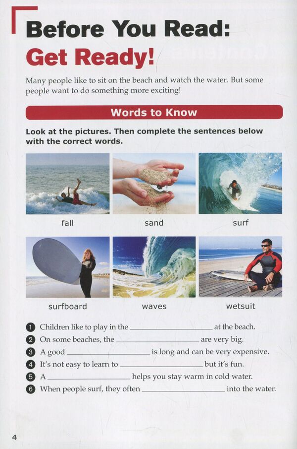 Catch A Wave. The Story Of Surfing. Book With Online Access Genevieve Kochenda / Женевьева Коченда 9781107651913-5