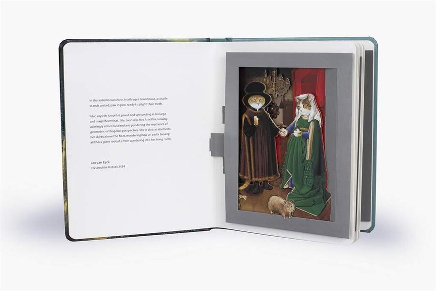 Cats in Art. A Pop-Up Book / Cats in Art. A Pop-Up Book Сьюзен Герберт, Корина Флетчер 9780500023594-3