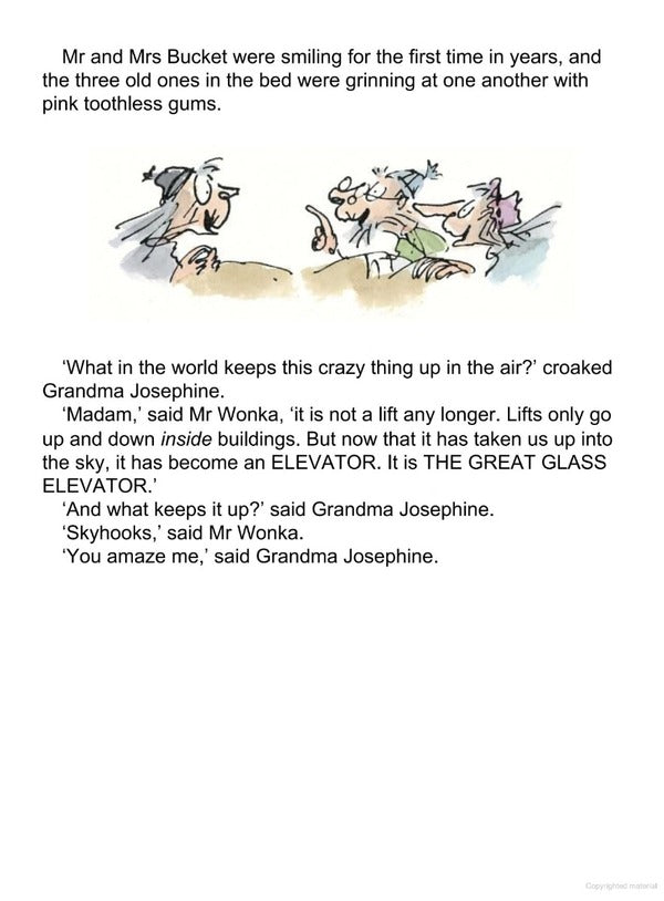 Charlie and the Great Glass Elevator / Charlie and the Great Glass Elevator Роальд Даль 9780241568705-4