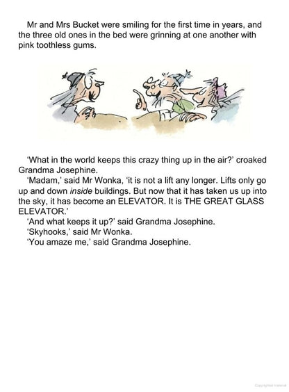 Charlie and the Great Glass Elevator / Charlie and the Great Glass Elevator Роальд Даль 9780241568705-4