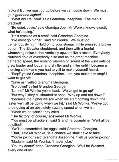 Charlie and the Great Glass Elevator / Charlie and the Great Glass Elevator Роальд Даль 9780241568705-6