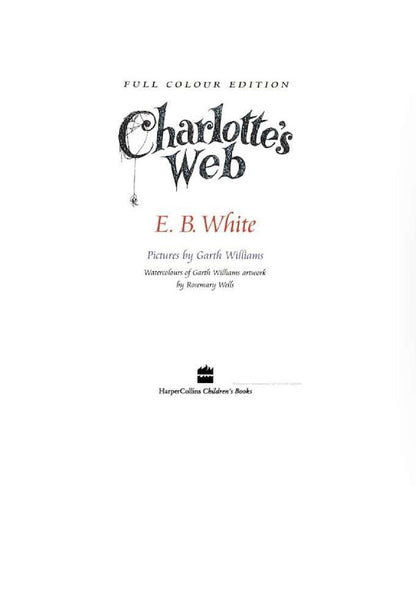 Charlottes Web Elvin Brooks White / Элвин Брукс Уайт 9780141354828-3