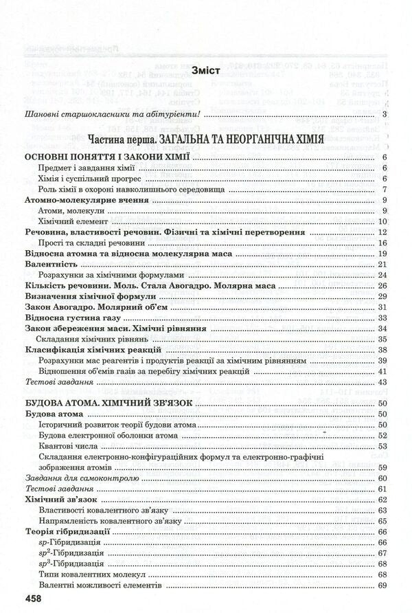 Chemistry.The guide for applicants and students / Хімія. Довідник для абітурієнтів та школярів Марина Грынёва, Надежда Шиян, Юрий Кращенко, Юрий Самусенко 978-966-178-905-9-3