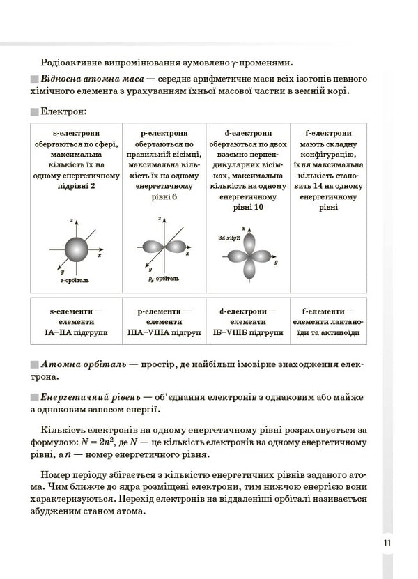 Chemistry. All Definitions And Formulas. Grades 7-11 / Хімія. Усі означення і формули. 7–11 класи Irina Pidhaietskaya / Ірина Педжтська 9786170044075-5