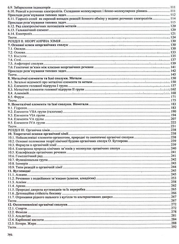 Chemistry. Comprehensive preparation for ZNO/NMT 2025 / Хімія. Комплексна підготовка до ЗНО/НМТ 2025 Ольга Березан 978-966-07-4298-7-4