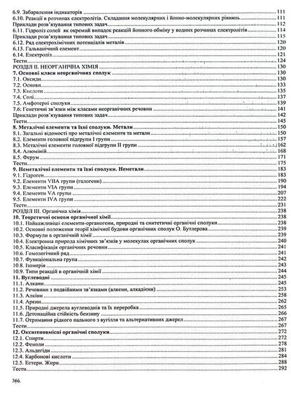 Chemistry. Comprehensive preparation for ZNO/NMT 2025 / Хімія. Комплексна підготовка до ЗНО/НМТ 2025 Ольга Березан 978-966-07-4298-7-4