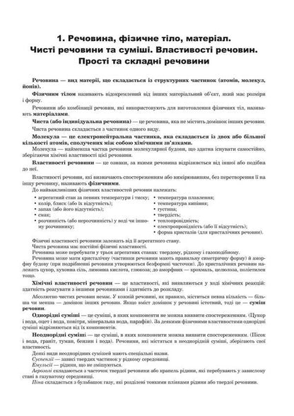 Chemistry. General chemistry. Part I. Comprehensive edition. ZNO and NMT 2025 / Хімія. Загальна хімія. Частина І. Комплексне видання. ЗНО та НМТ 2025 Людмила Дячук 2005000019593-2
