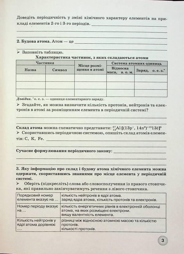 Chemistry. Grade 11. A workbook / Хімія. 11 клас. Робочий зошит Елена Иванащенко, Ирина Михайлова 978-966-1650-74-8-4