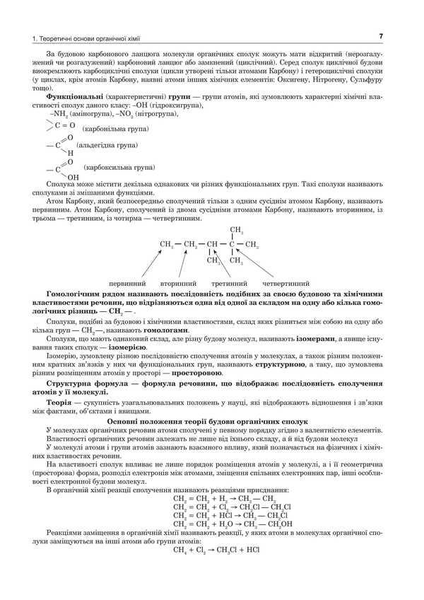 Chemistry. Organic Chemistry. Part III. Comprehensive Edition. ZNO And NMT 2025 / Хімія. Органічна хімія. Частина ІІІ. Комплексне видання. ЗНО та НМТ 2025 Lyudmila Dyachuk / Людмила Дячук 2005000019586-6