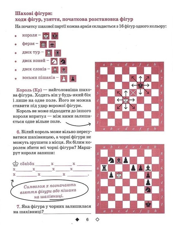 Chess For Children. And Level / Шахи для дітей. І рівень Inna Romanova / Інна Романова 9786178318123-6