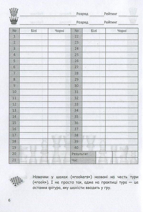 Chess Intellectual Notebook / Записник шахового інтелектуала Ivan Habinets / Іван Хабінетс 9789660732483-5