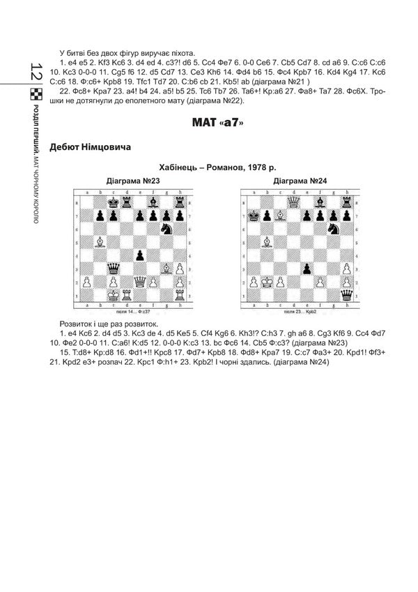Chess Tactics From A To H - Шахова тактика Вд a до h Ivan Khabynets - ван Хабнець 9789661062497-6
