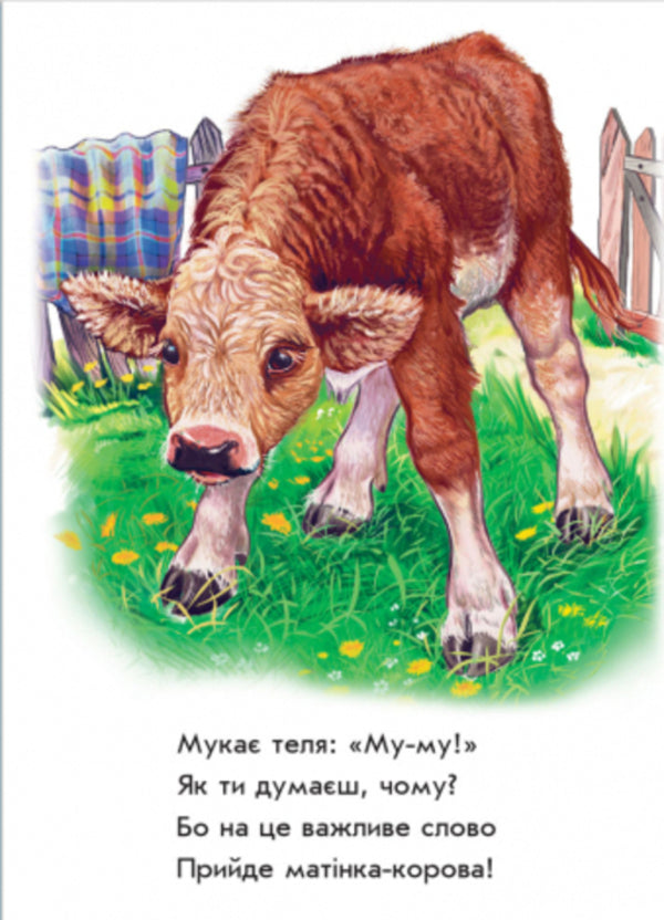 Children about animals. Next to us / Малятам про звіряток. Поруч з нами Олеся Квитка 9789667501051-4