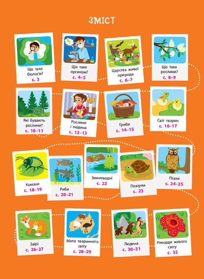 Children about science.Biology / Дітям про науку. Біологія Алена Пуляева 978-617-09-5212-7-4