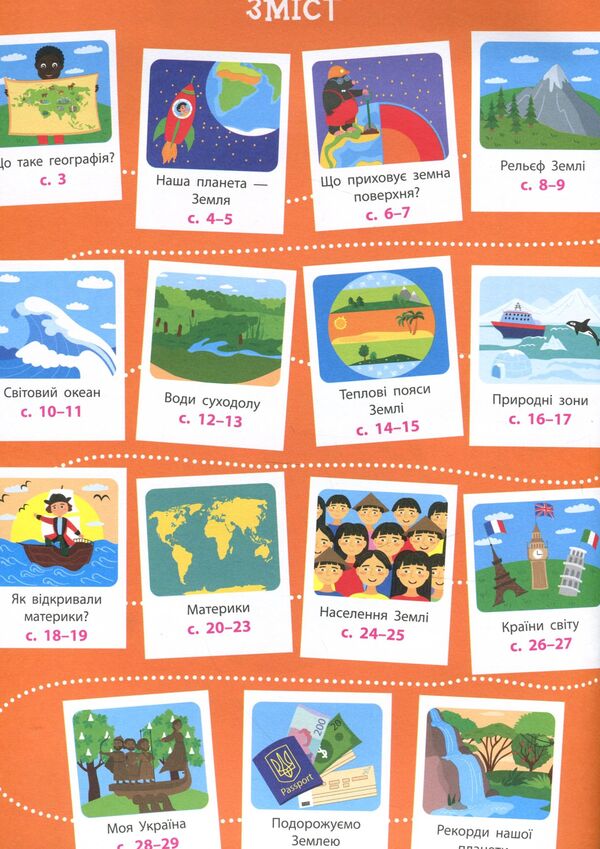 Children about science.geography / Дітям про науку. Географія  978-617-09-4528-0-3