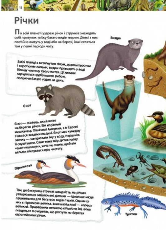 Children's encyclopedia.The amazing world of animals / Дитяча енциклопедія. Дивовижний світ тварин 9789664663226-2