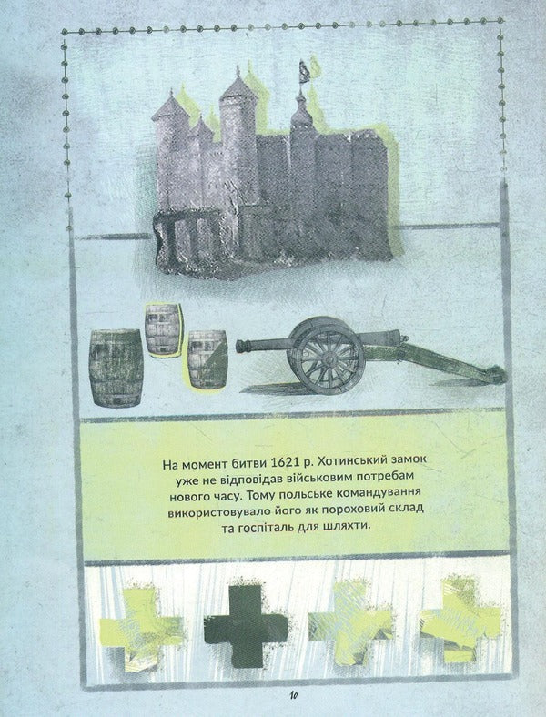 Chocim. A brief history of a long battle. Art book for the 400th anniversary of the Battle of Khotyn / Chocim. Коротка історія тривалої битви. Артбук до 400-річчя Хотинської битви Елизавета Буйновская, Денис Позняков, Инна Криворук 978-966-997-082-4-5
