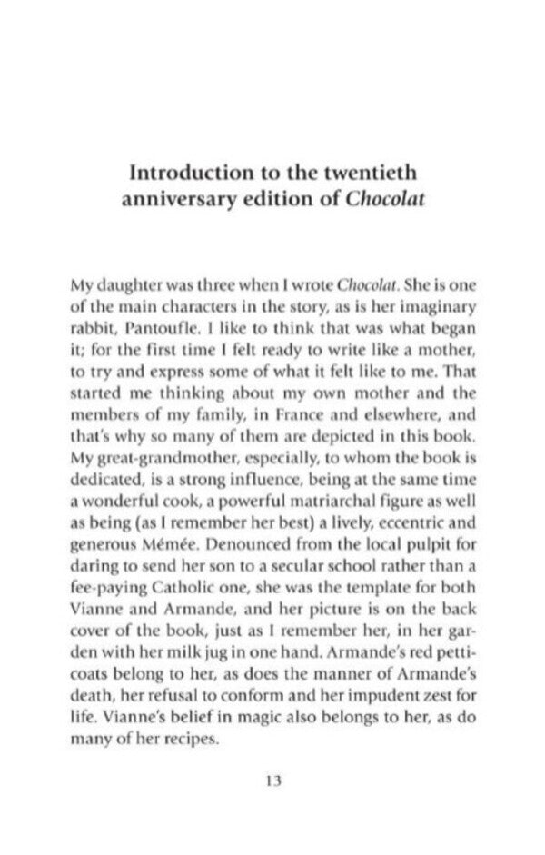 Chocolat Joanne Harris / Джоанн Харрис 9780552998482-3