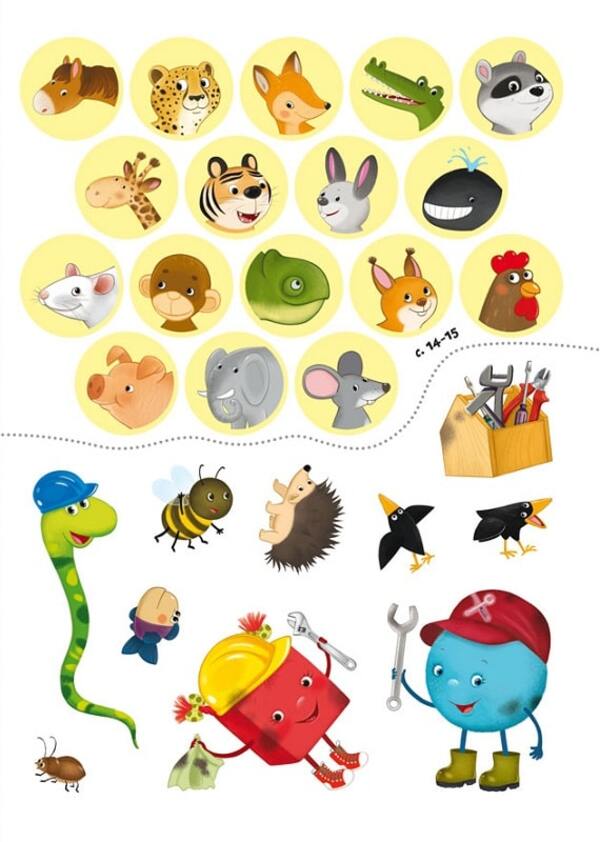 Chomochki school. Logic. 74 stickers / Школа чомучки. Логіка. 74 наліпок  9789669890870-2