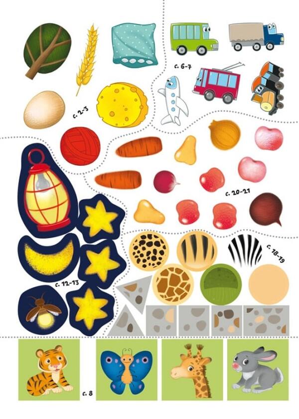 Chomochki school. Logic. 74 stickers / Школа чомучки. Логіка. 74 наліпок  9789669890870-3