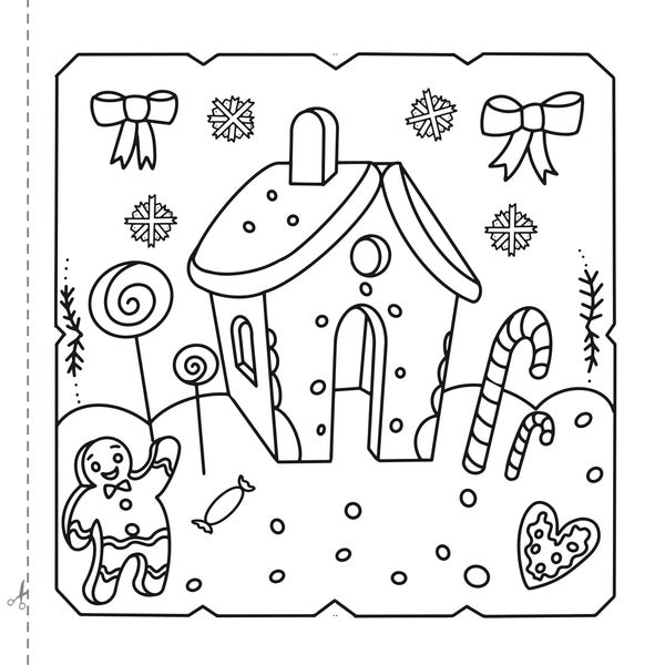 Christmas Cards. Draw And Gift! / Новорічні листівки. Розмалюй і подаруй! / Author not specified 9786177686865-5