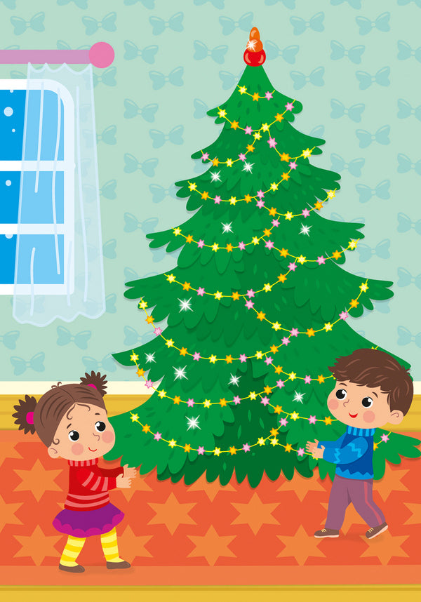 Christmas gifts. Festive decorative stickers / Різдвяні подарунки. Святкові наліпки-прикрашалки  978-617-544-015-5-4