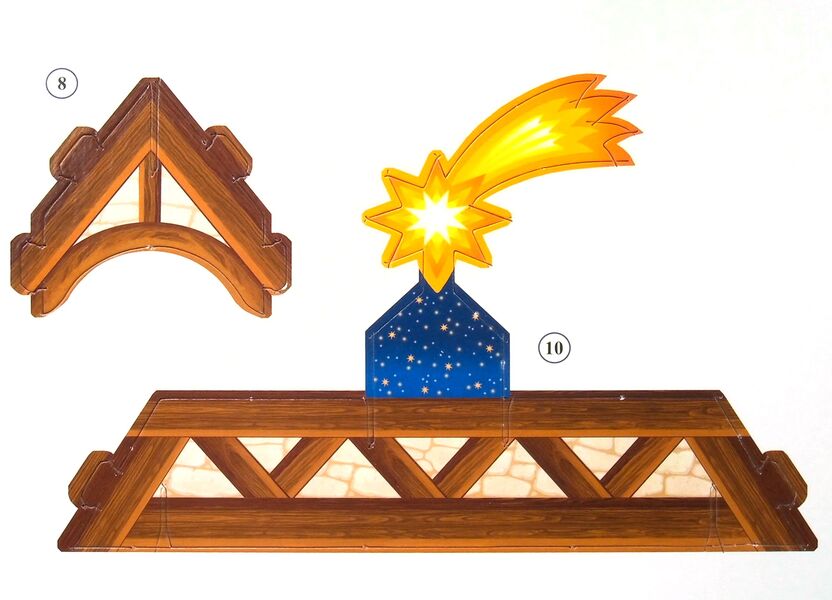 Christmas nativity scene. 3D designer / Різдвяний вертеп. 3D-конструктор  978-966-938-515-4-4