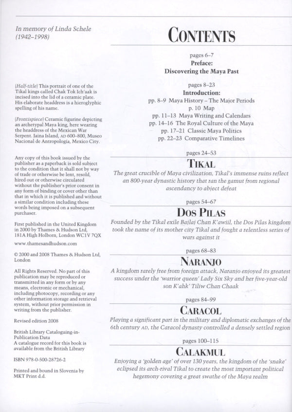 Chronicle of the Maya Kings and Queens / Chronicle of the Maya Kings and Queens Саймон Мартин, Николай Грубе 978-0-500-28726-2-3