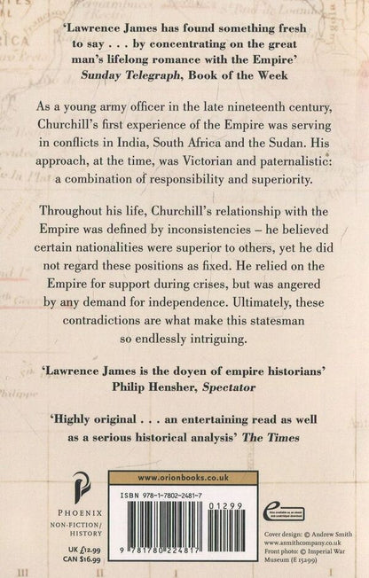 Churchill and Empire / Churchill and Empire Лоуренс Джеймс 978-1-7802-2481-7-2
