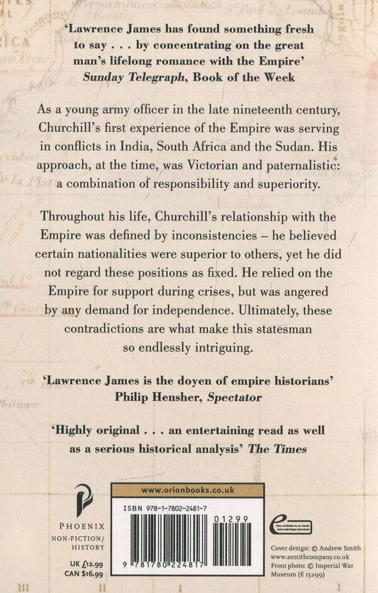 Churchill and Empire / Churchill and Empire Лоуренс Джеймс 978-1-7802-2481-7-2