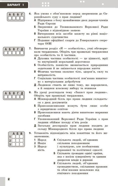 Civic Education 9Th Grade Current And Final Assessment By Groups Of Results NUSH - Громадянська освта 9 клас Поточне та пдсумкове оцнювання за групами результатв НУШ Anastasia Porosiuk - Анастася Поросюк 9786178933357-3