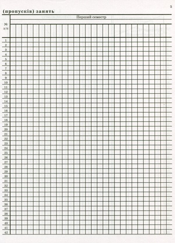 Class magazine for grades 1-4 / Класний журнал для 1-4 класів  -3