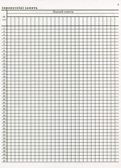 Class magazine for grades 1-4 / Класний журнал для 1-4 класів  -3