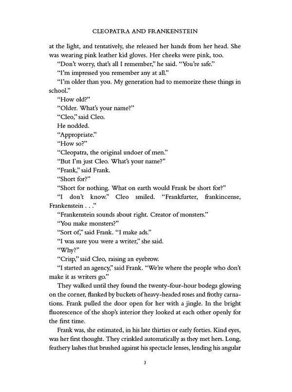 Cleopatra and Frankenstein / Cleopatra and Frankenstein Коко Меллорс 9780008421793-6